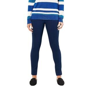Jason Wu Ankle Length Knit City Pant Marine Blue